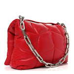 Nappa Pillow Quilted Softie Bag Lancaster Red