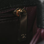 Caviar Quilted Mini Coco Handle Flap Black