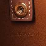Triomphe Canvas Calfskin Teen Couer Heart Bag Tan