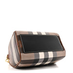 E-canvas Check Mini Bowling Bag Dark Birch Brown