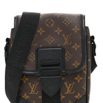 Monogram Macassar Archy Messenger PM
