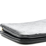 Empreinte Double Zip Pochette Black