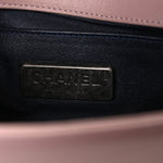 Fur Calfskin Small Boy Flap Pink