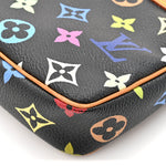 Monogram Multicolor Pochette Accessories Black