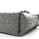 Nappa Intrecciato Dustbag Notte Shoulder Bag Basalt