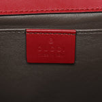 Smooth Calfskin Small Zumi Top Handle Shoulder Bag Hibiscus Red