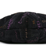 Denim Quilted Denim Mood Maxi Shopping Bag Black Multicolor