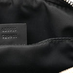 Canvas Web Slim Belt Bag Black