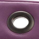 Nappa Intrecciato Flap Crossbody Purple
