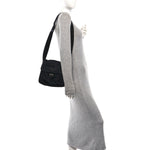 Nylon Vela Messenger Black