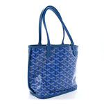 Goyardine Reversible Mini Anjou Sky Blue