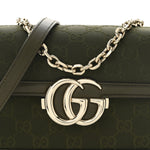 Monogram Small Gucci Go Shoulder Bag Luscious Green