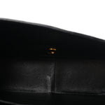 Lambskin Quilted XL Jumbo Single Flap Black