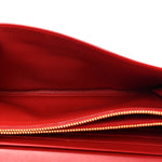 Vernice Madras Wallet On Chain Rosso