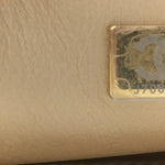 Shiny Lambskin Quilted Mini Flap White