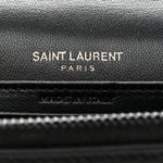 Ayers Monogram Toy Kate Strap Wallet Black Red