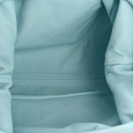 Nappa Maxi Intrecciato The Pouch Oversized Clutch Teal Washed