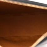 Triomphe Canvas Calfskin Ava Shoulder Bag Tan