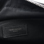 Calfskin Matelasse Monogram Monochrome Lou Camera Bag Black