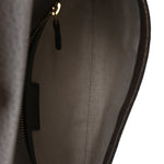 GG Supreme Monogram Textured Dollar Calfskin Blondie Chain Shoulder Flap Bag Beige Ebony New Acero