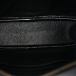 Grain De Poudre Matelasse Monochrome Monogram Mini Lou Camera Bag Black
