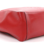 Grainy Alter Mat Perforated Tote Red