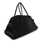 Matte Grained Calfskin EW Margaux Black