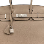 Togo Birkin 30 Gris Tourterelle