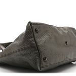 Metallic Cellarius Calfskin Small Soho Top Handle Satchel Sasso