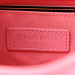 Caviar Quilted Mini Incognito Square Flap Pink
