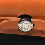 Toile Vache Calfskin Herbag 30 PM Black Natural