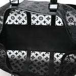 Monogram See Through Keepall Bandouliere 50 Black