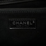 Mixed Fibers Small Deauville Bowling Bag Navy Blue