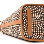 Visetos Medium Liz Reversible Shopper Tote Cognac