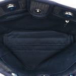 Denim Small Deauville Tote Blue Orange