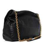Lambskin Matelasse Monogram Large Jamie 4.3 Black