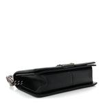 Lambskin Quilted Medium Boy Flap Black