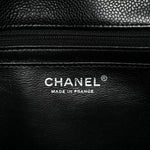 Caviar Quilted Jumbo Single Flap Black