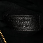 Grained Deerskin Bea Tote Black