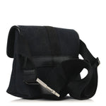 GG Monogram Web Buckle Belt Bag Black