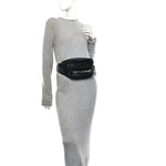Nylon Logo Nuxx Body Belt Bag Black