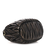 Nappa Matelasse Pouch Sand Coffee