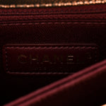 Metallic Caviar Quilted Mini Coco Handle Flap Gold