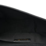 Caviar Chevron Quilted Medium Boy Flap Black