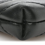 Calfskin Matelasse Mini GG Marmont Chain Bag Black