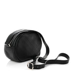 Sakai Be Green Calfskin Diagonal Stitched Mini Blondie Shoulder Bag Craclet Brown