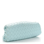 Nappa Maxi Intrecciato The Pouch Oversized Clutch Teal Washed