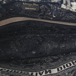 Canvas Embroidered Large Dioriviera Toile De Jouy Reverse Book Tote Blue