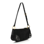 Re-Nylon Spazzolato Re-Edition 2002 Shoulder Bag Black