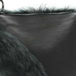 Shearling Small Knight Crossbody Bag Vine